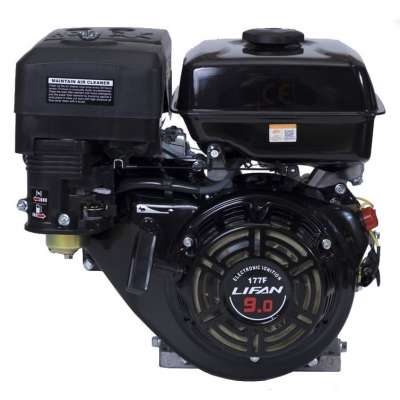 Двигатель Lifan177F D25, 3А (крышка картера F-R)